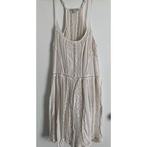 Boho lace summer sun dress